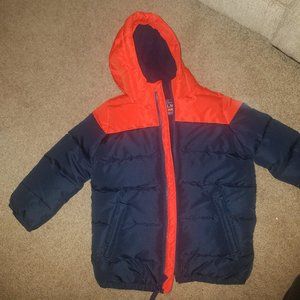 Kid's 4T Oshkosh Hooded Fleece Lined Winter Jacket